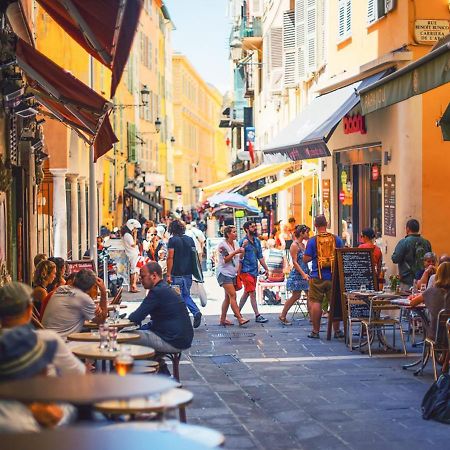 Grimaldi Centrale 5 Pers Wi-Fi Ac Apartman Nizza Kültér fotó