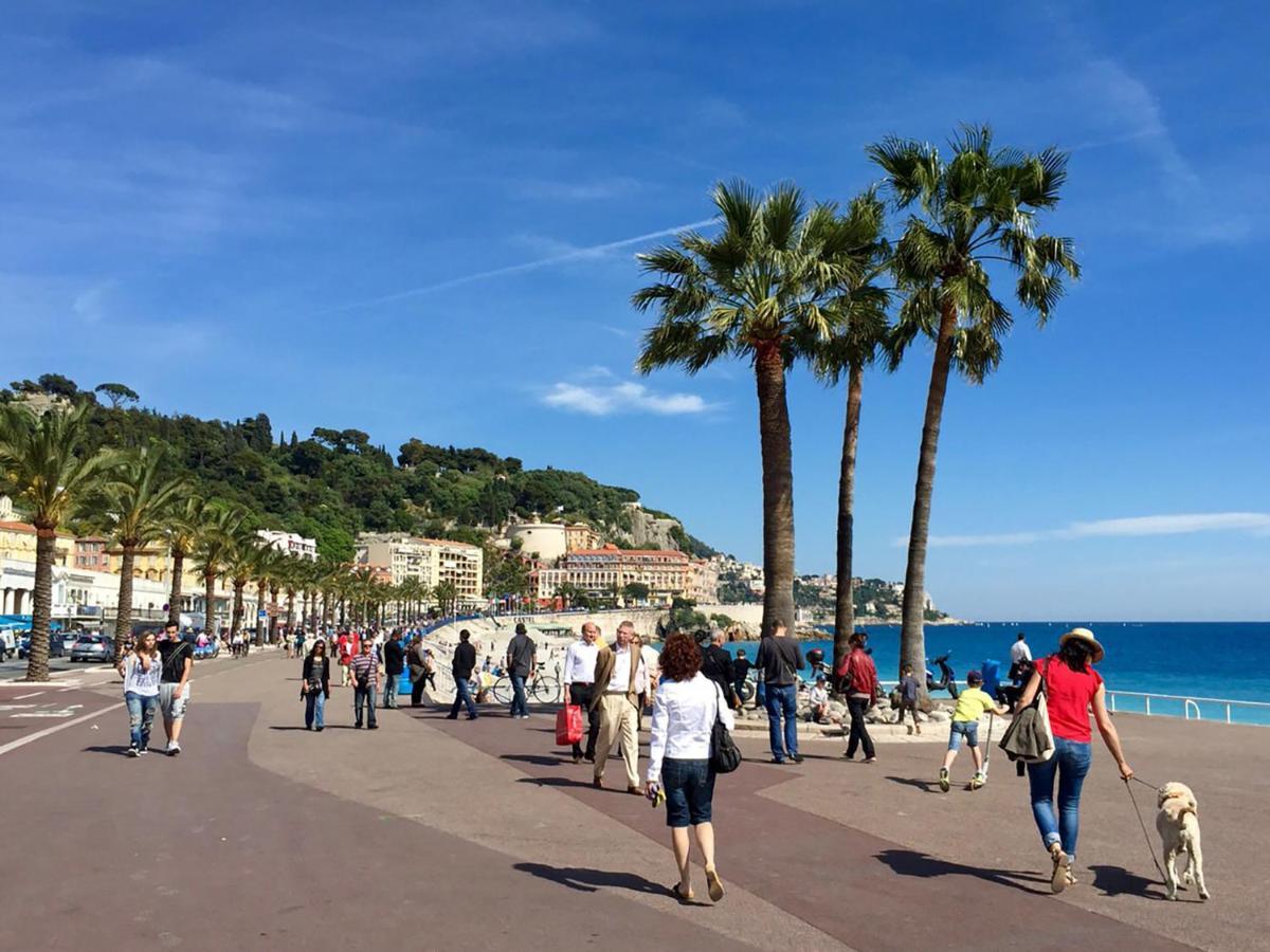 Grimaldi Centrale 5 Pers Wi-Fi Ac Apartman Nizza Kültér fotó