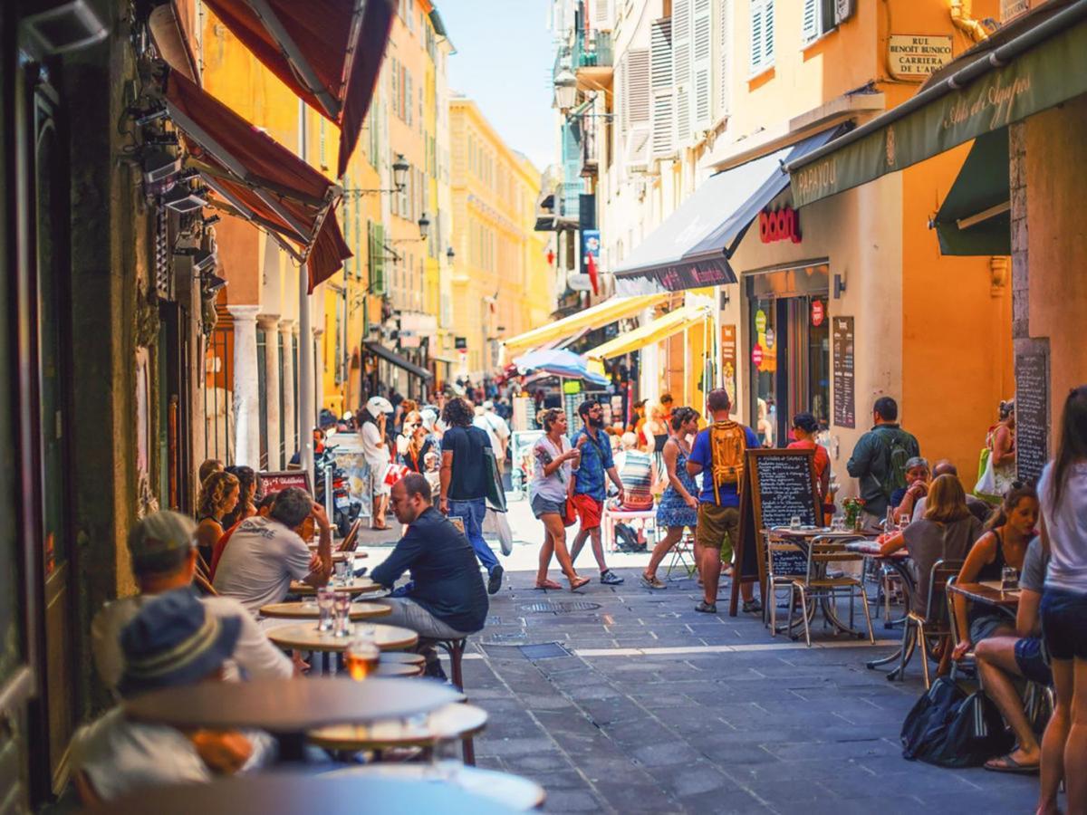 Grimaldi Centrale 5 Pers Wi-Fi Ac Apartman Nizza Kültér fotó