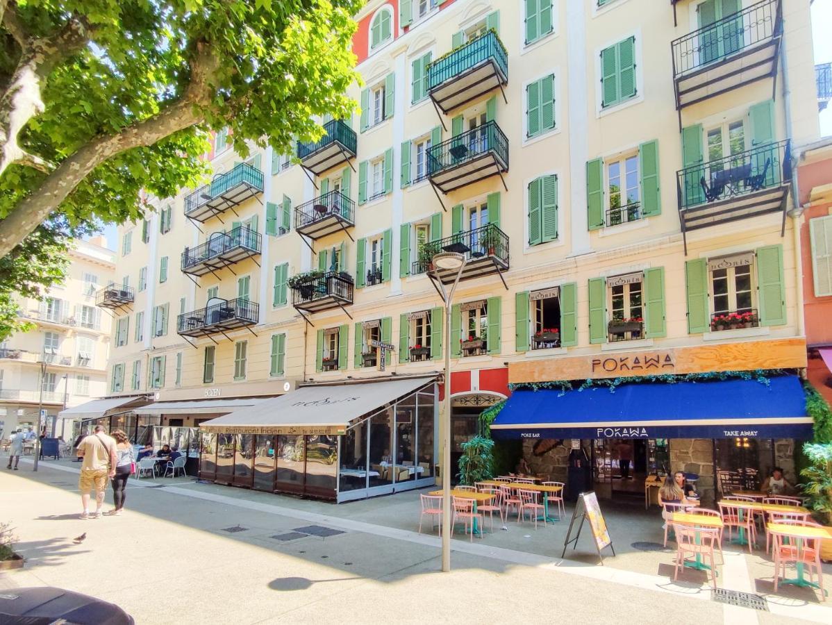 Grimaldi Centrale 5 Pers Wi-Fi Ac Apartman Nizza Kültér fotó